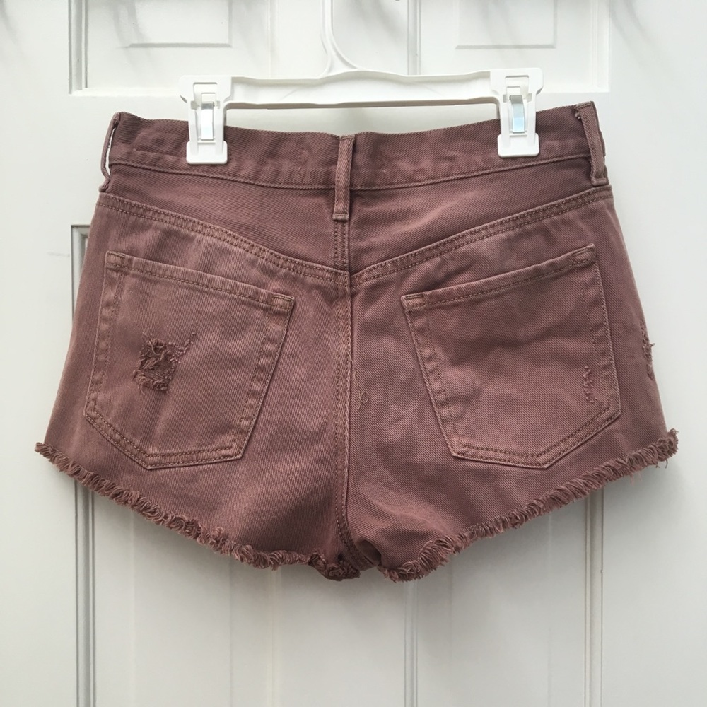 Pacsun Button-Up High-Waisted Shorts - image 2